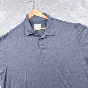 Oobe Polo Shirt Mens 3XL Grey Hydrovent Short Sleeve Heathered Athletic
